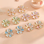 Ladies Hair Clips with Artistic Flower Design Symbol Fashion