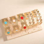 Women Open Bangle with Artistic Braiding Pattern Symbol Fashion