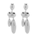 Women Hanging Earrings with artistic, three-dimensional design Symbol Fashion
