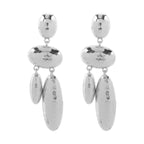 Women Hanging Earrings with artistic, three-dimensional design Symbol Fashion