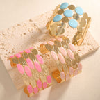 Ladies bracelet with intricate floral design Symbol Fashion