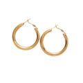 Women's hoop earrings made of high-quality stainless steel with elegant design Symbol Fashion
