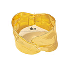 Women's Open Bangle in Stylish, Curved Design Symbol Fashion