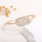 Ladies bracelet with elaborate infinity symbol and sparkling zirconia Symbol Fashion