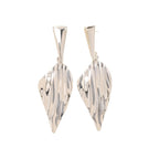 Women's Hanging Earrings in Stylish Leaf Design Symbol Fashion