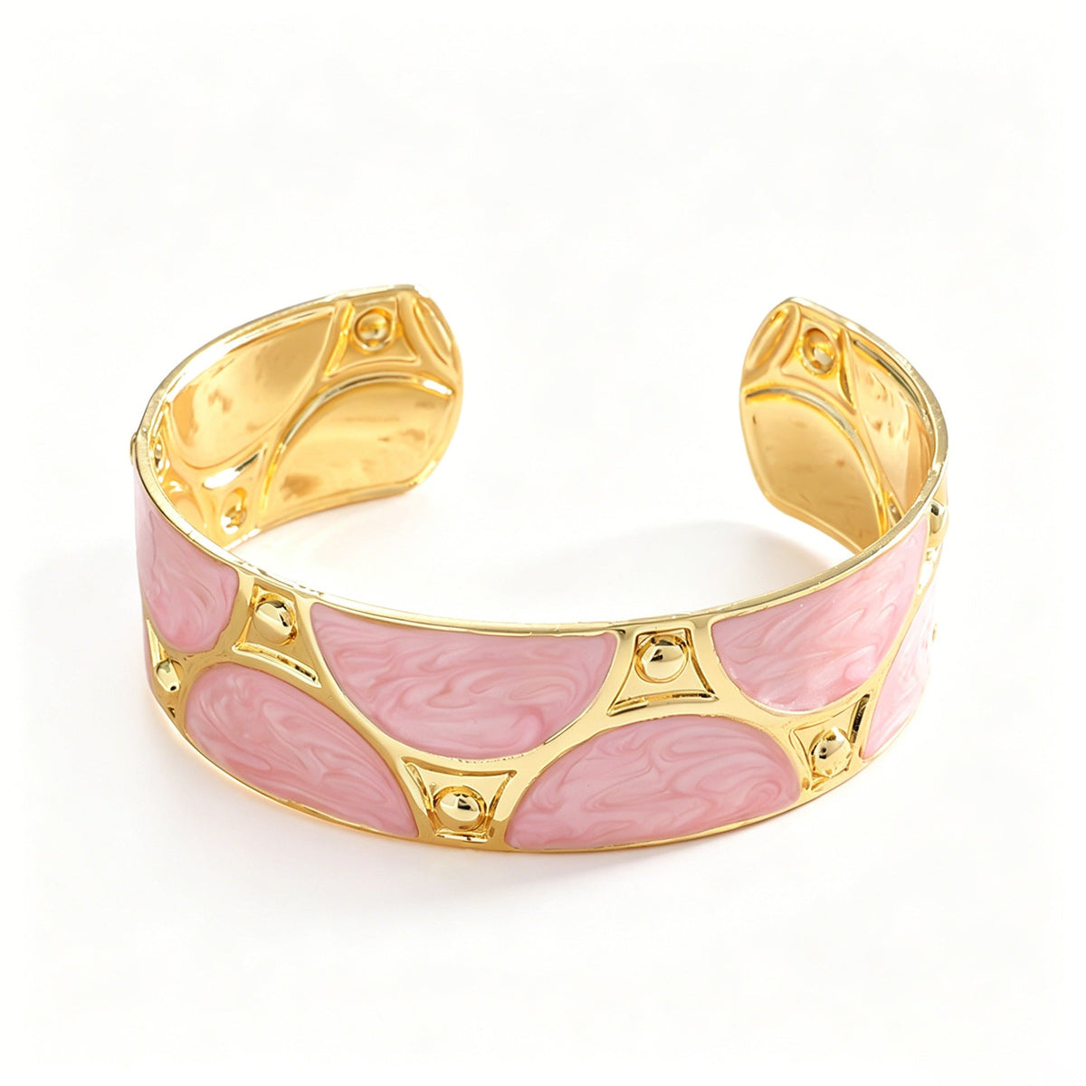 Women's cuff bracelet with artistic design Symbol Fashion