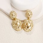 Women's earrings in artistic, structured design Symbol Fashion