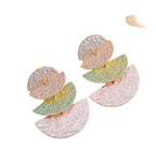 Women's Hanging Earrings in Elegant, Layered Design Symbol Fashion