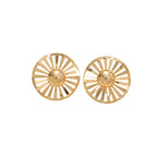 Ladies fashionable statement earrings with luxurious, geometric design Symbol Fashion
