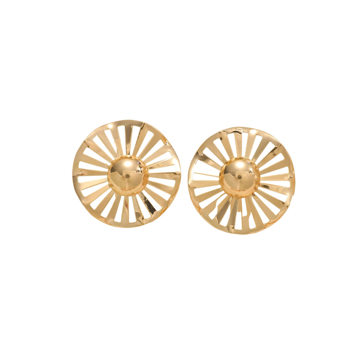 Ladies fashionable statement earrings with luxurious, geometric design Symbol Fashion