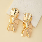 Ladies Hanging Earrings in Modern Elegance Design Symbol Fashion