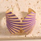 Women's bangle with elegant shell design Symbol Fashion