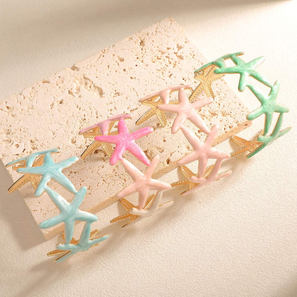 Ladies bracelet with intricate starfish design Symbol Fashion