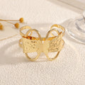 Women's bracelet with ornate butterfly design Symbol Fashion