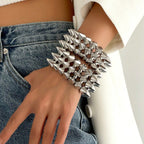 Women's bracelet with spikes Symbol Fashion