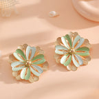 Ladies Hair Clips with Artistic Flower Design Symbol Fashion