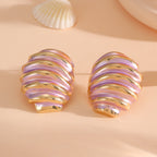 Women's ear clips in maritime shell design Symbol Fashion