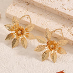 Women's hair clips in luxurious leaf design Symbol Fashion
