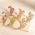 Ladies Open Bangle in Elegant Snake Design Symbol Fashion