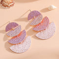 Women's Hanging Earrings in Elegant, Layered Design Symbol Fashion