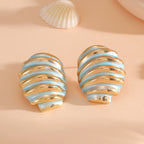 Women's ear clips in maritime shell design Symbol Fashion