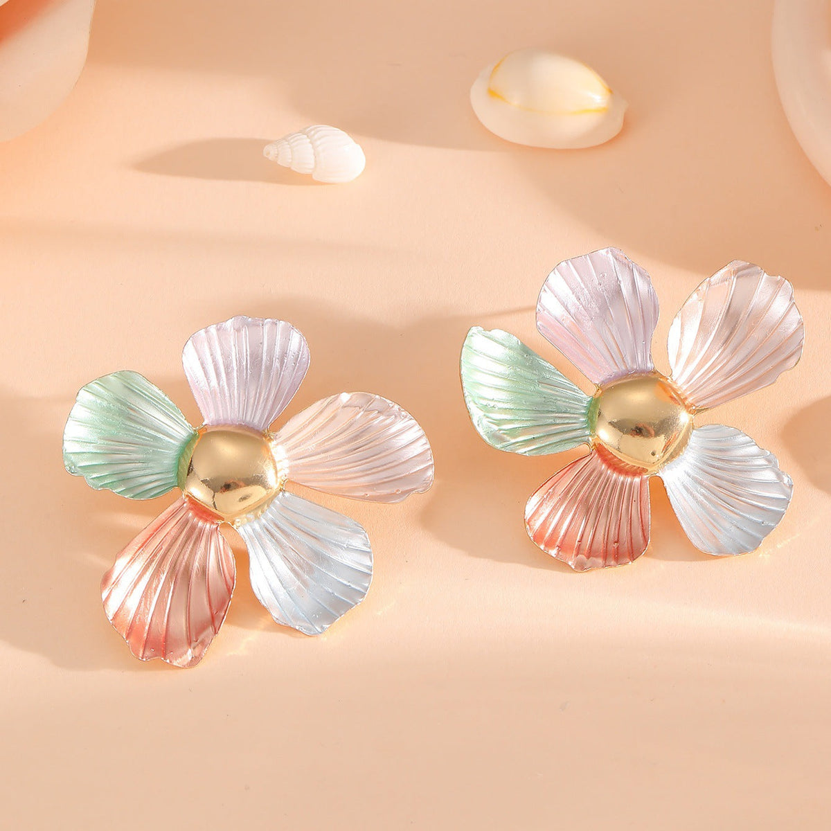 Women's Hair Clips in Artistic Flower Motif Symbol Fashion