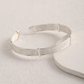 Ladies Open Bangle with Elegant Structure Design Symbol Fashion