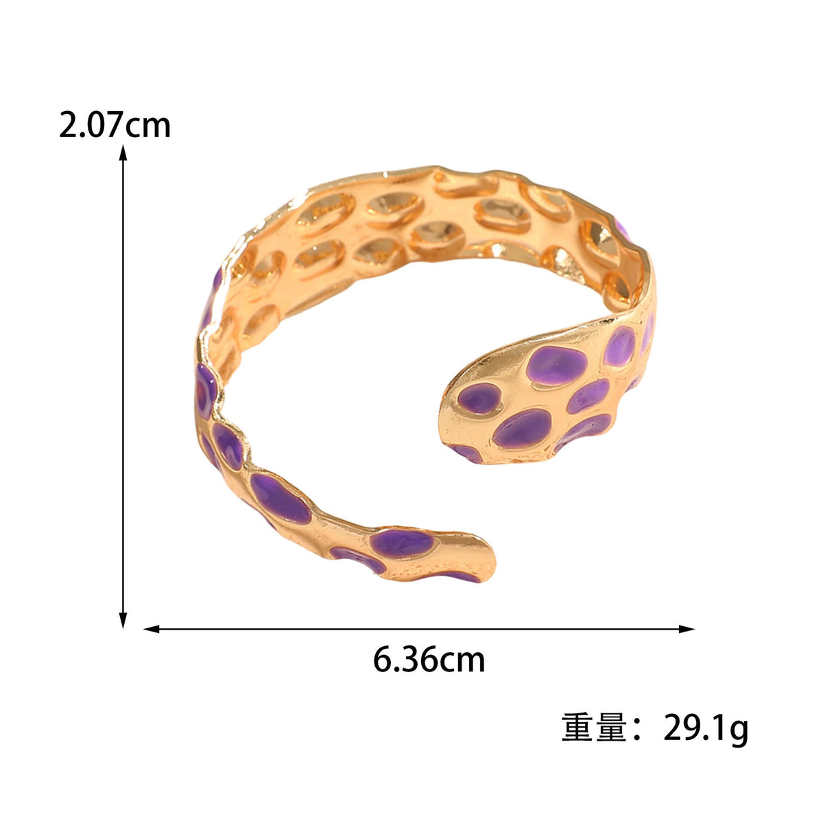 Ladies Open Bangle in Elegant Snake Design Symbol Fashion