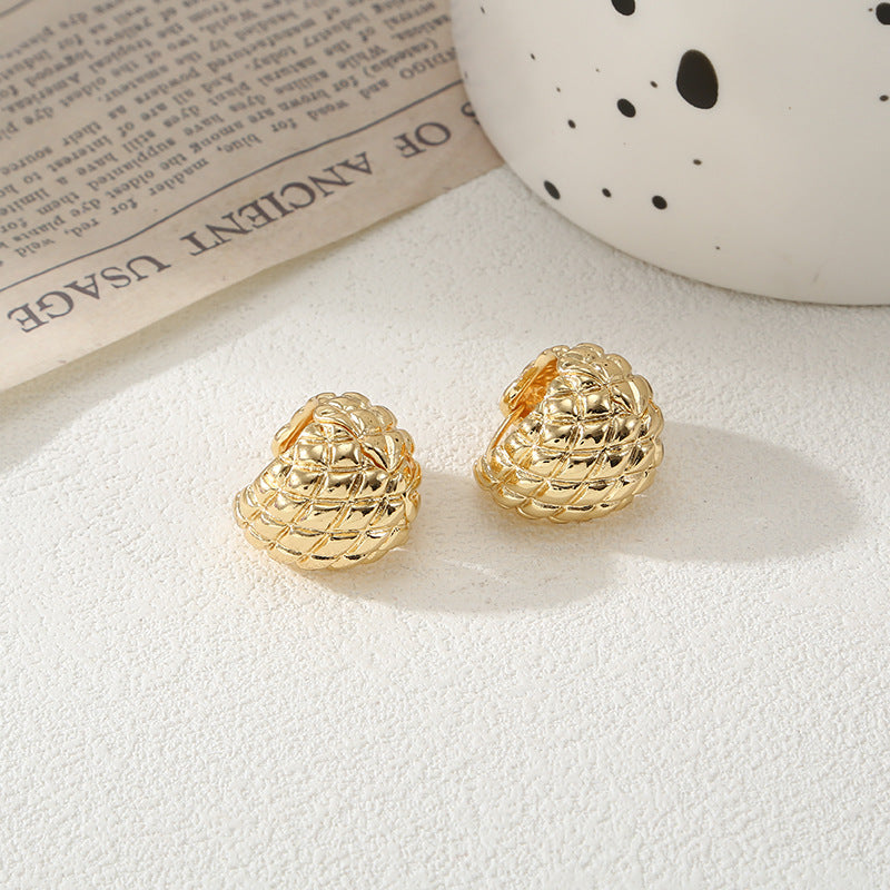 Women's Ear Clips with Elegant Pattern Symbol Fashion