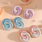 Women hair clips in modern shell design Symbol Fashion