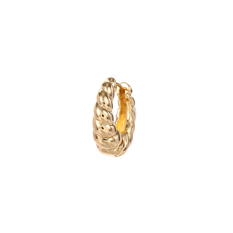 Women's hoops in modern bamboo design Symbol Fashion