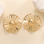 Ladies fashionable statement earrings with luxurious, geometric design Symbol Fashion