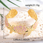 Ladies Elegant Wave-Shaped Bracelets Symbol Fashion