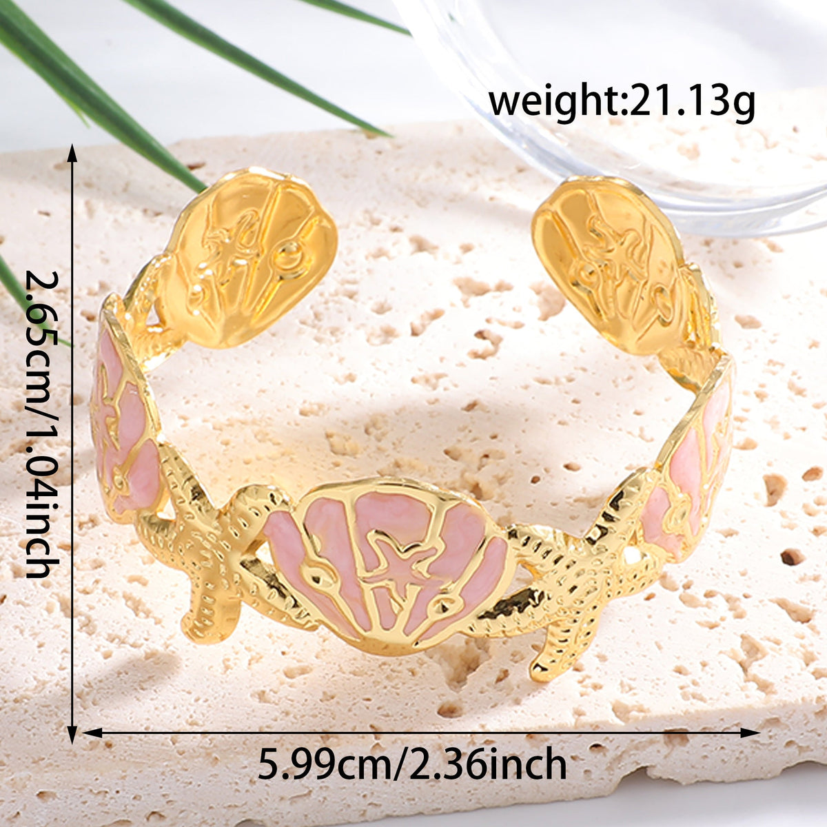 Ladies Elegant Wave-Shaped Bracelets Symbol Fashion