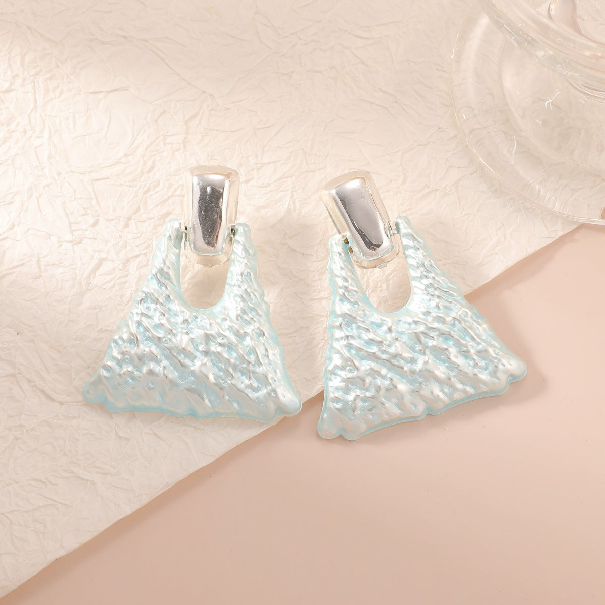 Women's earrings in artistic design Symbol Fashion