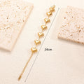 Ladies' bracelet with elegant heart design and fine link chain Symbol Fashion