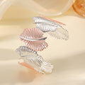 Women’s bracelet with elaborate leaf design Symbol Fashion