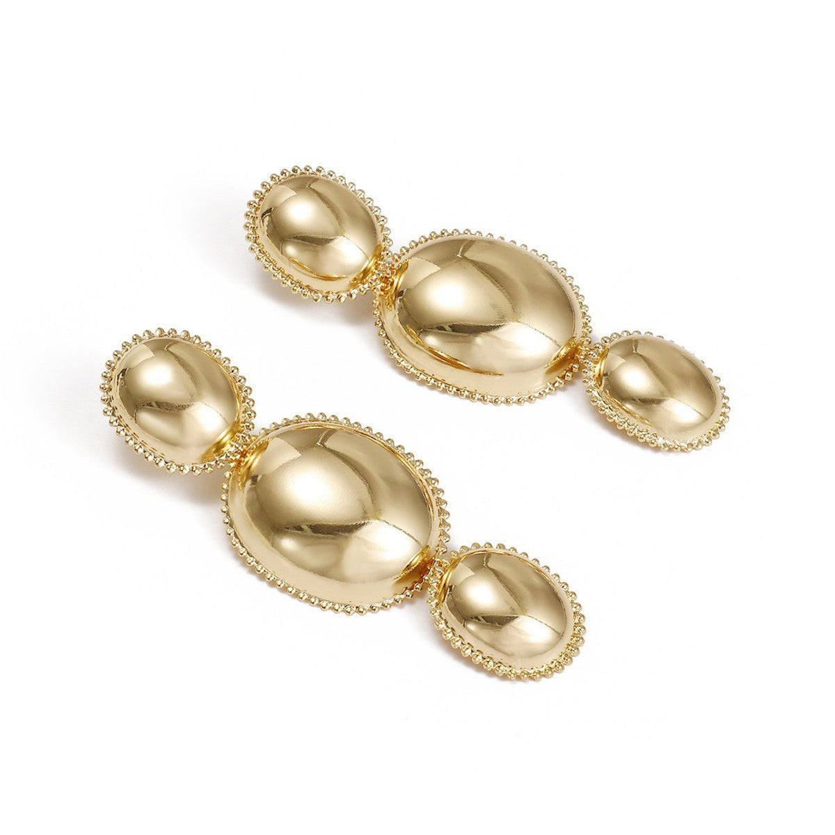 Women's earrings in artistic, structured design Symbol Fashion