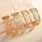 Women's cuff with elegant spiral design Symbol Fashion