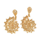 Ladies earrings in shell design Symbol Fashion