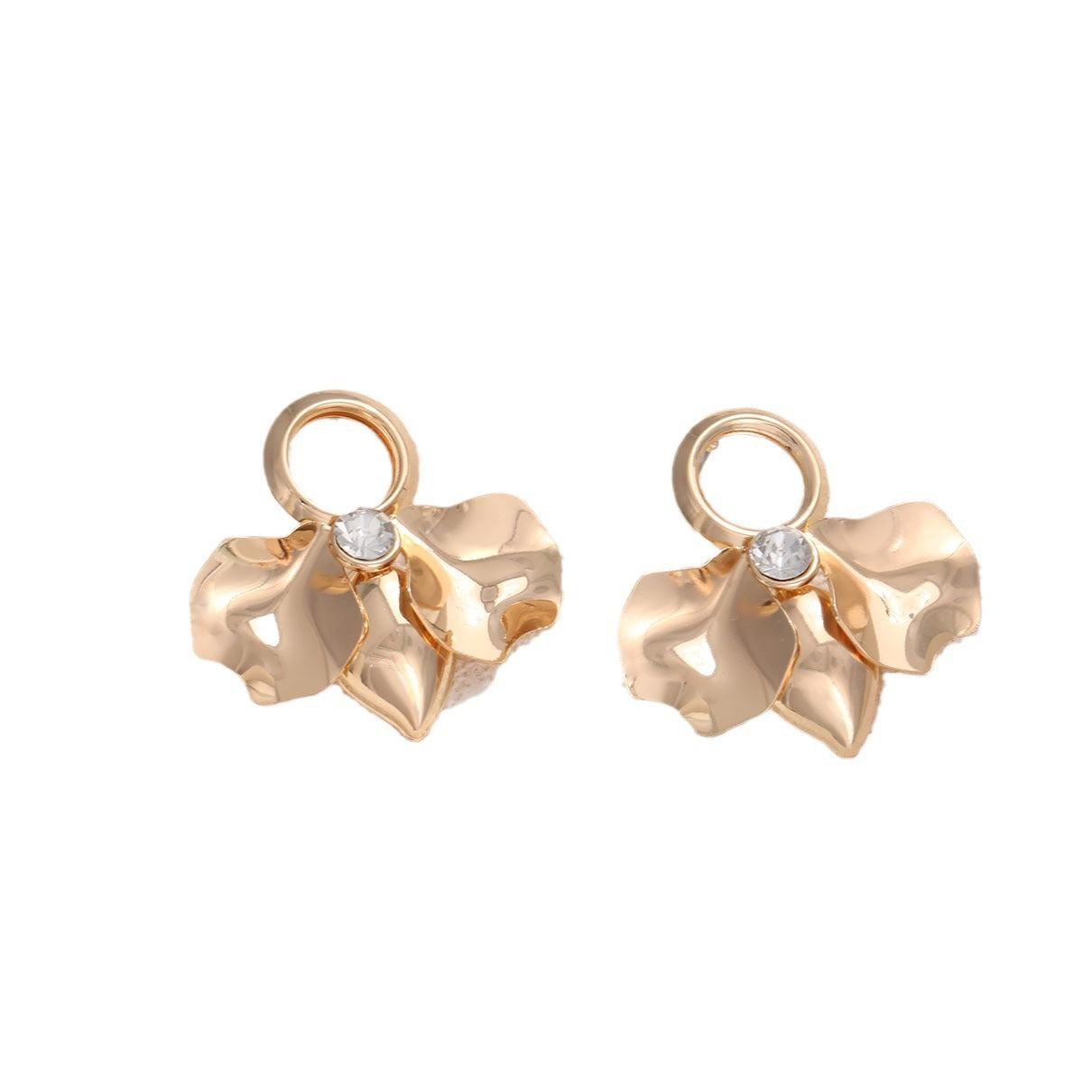 Ladies Elegant and Stylish Earrings with Floral Designs Symbol Fashion