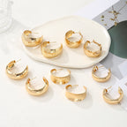 Women's hoops with elegant, modern design Symbol Fashion