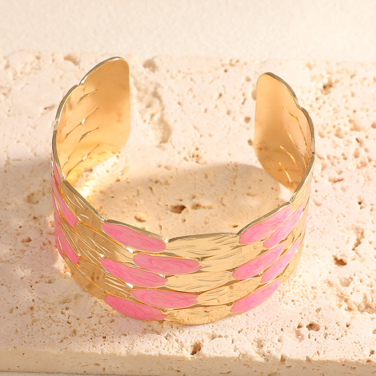 Ladies bracelet with intricate floral design Symbol Fashion