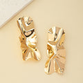 Ladies Hanging Earrings in Modern Elegance Design Symbol Fashion