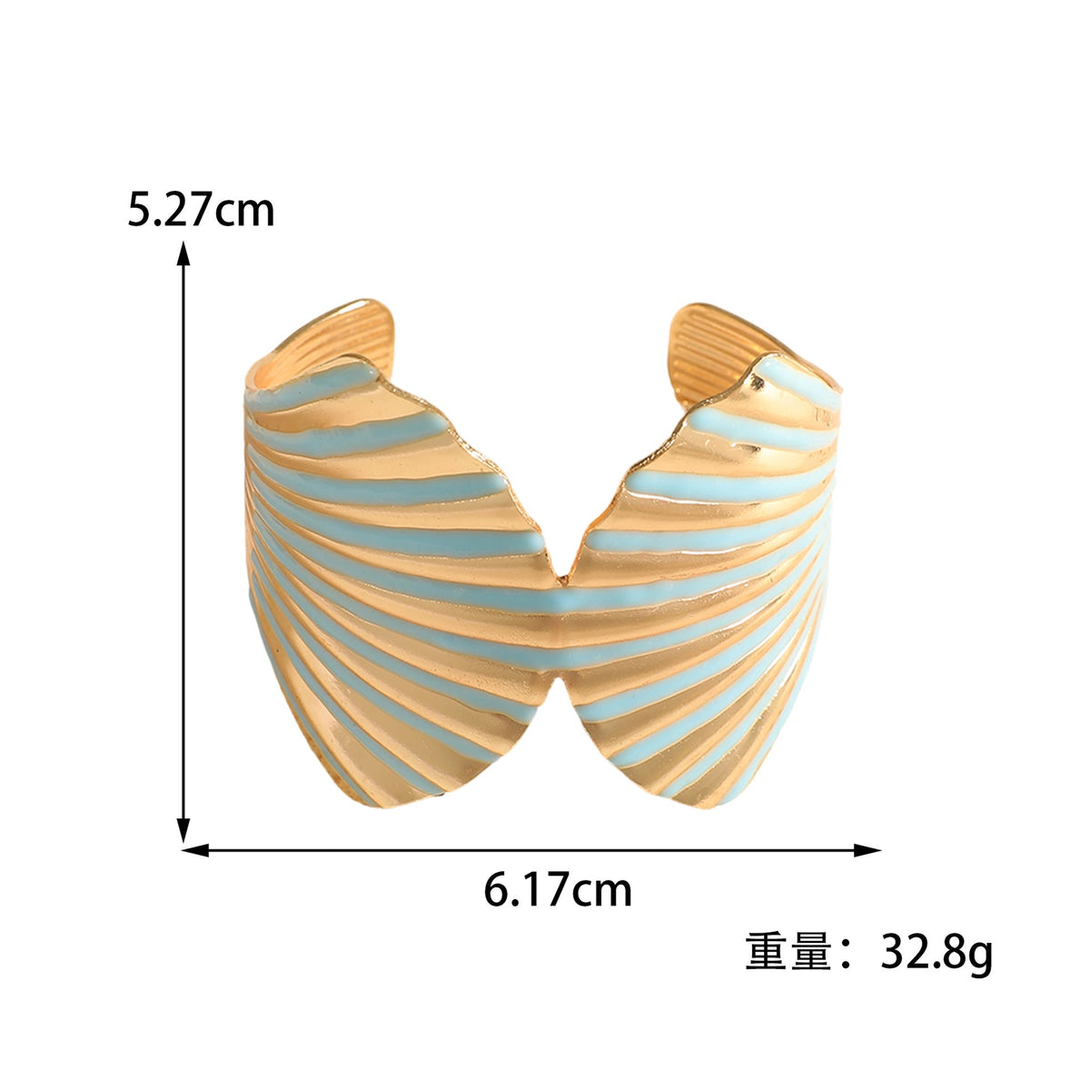 Women's bangle with elegant shell design Symbol Fashion