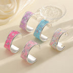 Women's bangle with sparkling star motif Symbol Fashion