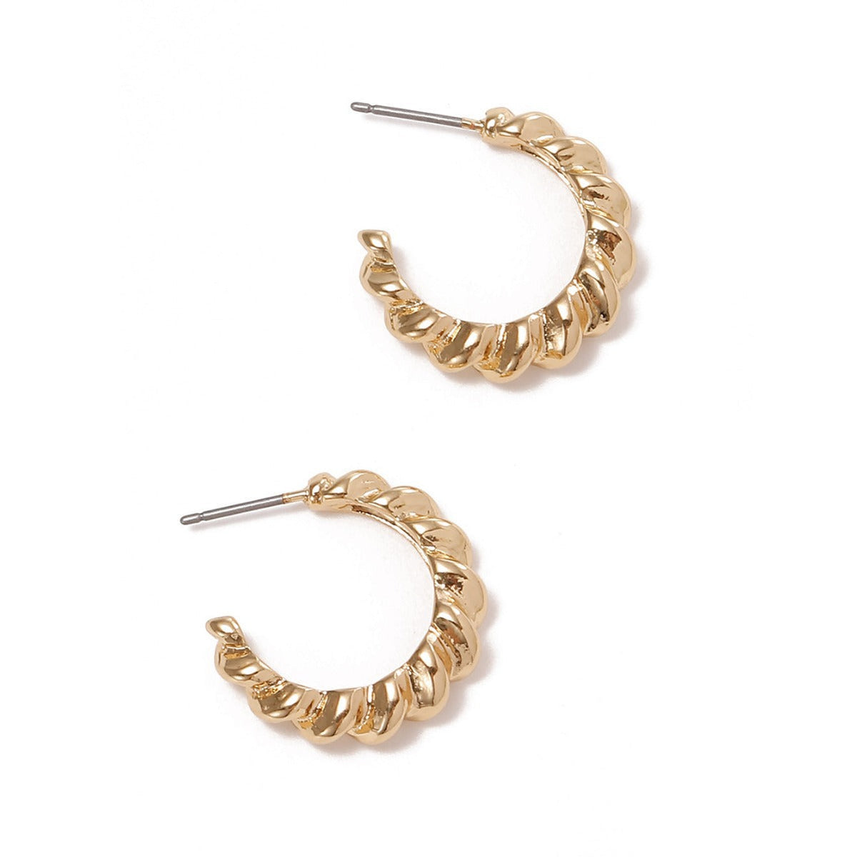 Women Hanging Earrings with Elegant Wave Design Symbol Fashion