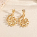 Ladies earrings in shell design Symbol Fashion