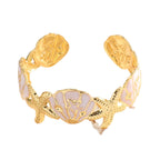 Ladies Elegant Wave-Shaped Bracelets Symbol Fashion