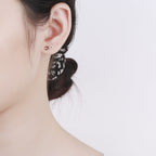 Ladies earrings in infinity design made of high-quality material Symbol Fashion